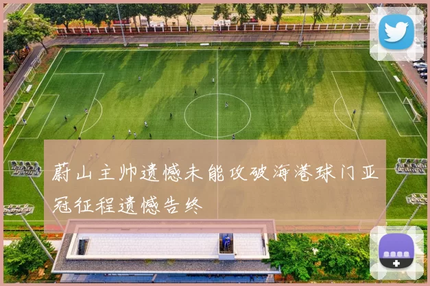 蔚山主帅遗憾未能攻破海港球门亚冠征程遗憾告终